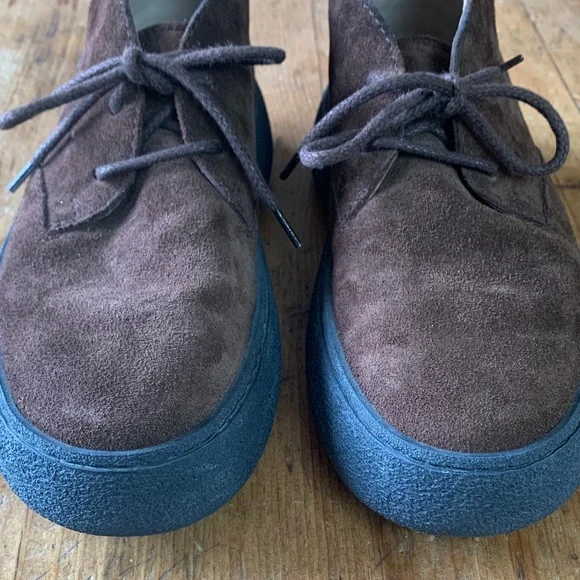 Tods Men's Brown Suede Desert Boots - Picture 7 of 16